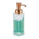 SIVI SABUNLUK CAM ALTIN PİRİNC POMPALI 7X7X20CM 325ML