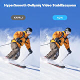 Akaso EK7000 Pro 4K/30 FPS 20MP Wi-Fi Aksiyon Kamera ve Aksesuar Seti, Su Geçirmez Kılıf, App Kontrollü