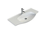 TURKUAZ   Lila Etajerli Lavabo 85x45 cm