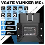 VLinker MC + 4.0 ELM327 OBD2 Araç Teşhis Cihazı Bluetooth