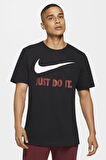 Nike Sportswear Men's Just Do It Swoosh Tee Erkek Tişörtü Siyah
