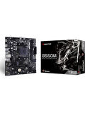 BIOSTAR B550MTDDR4 SATA3 M2 PCIe NVME HDMI DVI PCIe 16X v3.0 AM4 mATX + AMD Ryzen 5 5500 + AMD Orijinal Fan