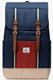 Herschel Retreat™ Backpack 23L Unisex (46cm x 28cm x 15cm) Sırt Çantası Laci-Bej-Kırmızı