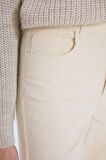 Wide Leg Yüksek Bel Geniş Bol Paça Cepli Basic Düz Fitilli Kadife Pantolon