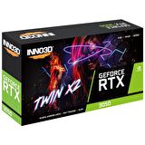 Inno3D Nvidia Geforce RTX3050 Twin x2 8GB 128Bit GDDR6 Ekran Kartı