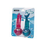 Waboba Dolgulu Kuyruklu Dalış Oyuncağı Renkli Mavi-Bordo