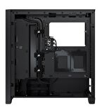 CORSAIR CORSAIR CC-9011204-WW ICUE 4000X RGB TEMPERLI CAM YAN PANEL MID TOWER BILGISAYAR KASASI SIYAH