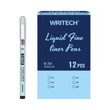 WRITECH W-704 LIQUID FINELINER 0,4MM KALEM - 12'Lİ KUTU