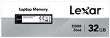 Lexar 32GB  LD4AS032G-B3200GSST 3200Mhz DDR4 So-DIMM CL22 260 Pin 1.2V Ram Bellek
