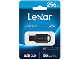 LEXAR Jumpdrive V400 LJDV400256G-BNBNG 256GB USB Bellek Siyah