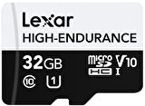 Lexar LMSHGED032G-BCNNG 32 GB SDHC 100-30Mb/s UHS-I C10 A1 V10 U1 microSD Kart