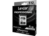 LEXAR 512GB LCXEXSL512G-Rneng CF-Exp Professional Cfexpress Type B Kart Silver Serie Up To 1750MB/S Okuma 1300 MB/s Yazma Hafıza Kartı