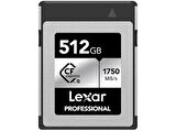 LEXAR 512GB LCXEXSL512G-Rneng CF-Exp Professional Cfexpress Type B Kart Silver Serie Up To 1750MB/S Okuma 1300 MB/s Yazma Hafıza Kartı