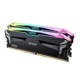 LEXAR Ares RGB 32GB (2x16GB) 7200MHz CL34 INTEL XMP 3.0 – AMD EXPO DDR5 Heatsink Siyah Ram (LD5U16G72C34LA-RGD)