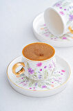 Acar Lidya 6 Kişilik Kahve Fincanı Takımı - 90 ml