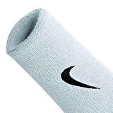 Swoosh Doublewide Unisex Beyaz Koşu Bileklik N.NN.05.116.OS