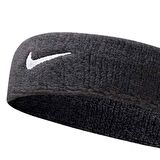 Nike Swoosh Headband Unisex Siyah Antrenman Saç Bandı N.NN.07.010.OS