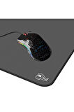 Glorious Model D Parlak Kablolu Siyah Mouse & Element Ice Mousepad 431mm x 381mm x 4mm Bundle Set