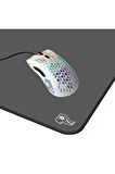 Glorious Model D Parlak Kablolu Beyaz Mouse & Element Ice Mousepad 431mm x 381mm x 4mm Bundle Set