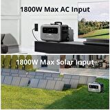 Zendure Superbase PRO2000 Taşınabilir Güç Kaynağı 3000 Cycle 2000 W / 2096 Wh Kesintisiz Güç Paketi