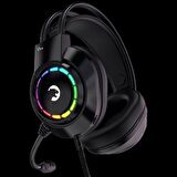GamePower Voldon Siyah 7.1 Surround Rainbow Gaming Kulaklık