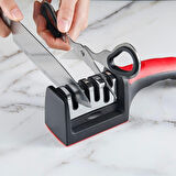 By Nevser®  4 Aşamaları Kaymaz Taban Hızlı Bıçak Makas Bileme Aracı