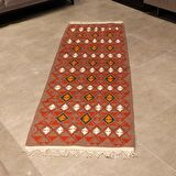 Bi.Te Rich Kilim - 75 x 220 - Kök Boya - El İşçiliği (K002)