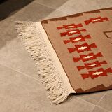 Bi.Te Rich Kilim - 67 x 167 - Kök Boya - El İşçiliği (K006)