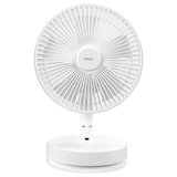 EVEREST EFN-600, BEYAZ, 4 Kademeli Hız, Masaüstü Kullanım, Taşınabilir, Dahili 2000mAh Bataryalı, USB Şarj Girişli, Kumandalı, Vantilatör