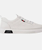 Erkek Rahat Taban Lastik Bağcıklı Sneaker Gerçek Deri MC 19039 BEYAZ