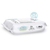 Sleepy Bio Natural Yenidoğan Islak Bebek Bakım Havlusu 24x40 (960 Yaprak)