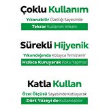 Sleepy Bio Çözünür Yüzey Temizlik Havlusu&Mendili Çay Ağacı&Misket Limonu 6x50 (300 Yaprak)