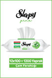 Sleepy Pine Yüzey Temizlik Havlusu&Mendili Çam Ferahlığı 12x100 (1200 Yaprak)