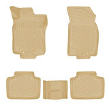 Rizline Nissan X-Trail 2013-2020 İle Uyumlu 3D Havuzlu Paspas Bej