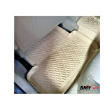 Rizline Toyota Land Cruiser Prado J250 7K 2024 İle Uyumlu 3D Havuzlu Paspas Bej 