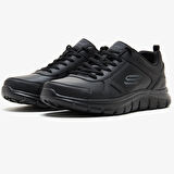 Skechers Track Memory Foam Mens Sneaker Black Hafızalı taban Erkek Günlük Spor Ayakkabı Siyah