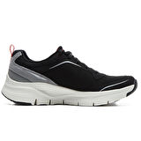 Skechers Arch Fit Gentle Stride Leather Womens Sneaker Hakiki Deri Kadın Günlük Spor Ayakkabı Siyah
