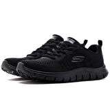 Skechers Track-New Staple Memory Foam Womens Walking Shoes Hafızalı Taban Kadın Yürüyüş Ayakkabısı Siyah