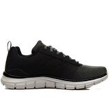 Skechers Track Ripkent Memory foam Hafızalı Taban Siyah Haki Günlük Erkek Spor Ayakkabı