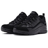 Skechers Fashion Fit Womens Memory Foam Walking Black Hafızalı Taban Kadın Günlük Spor Ayakkabı Siyah