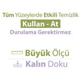 Turco Doğadan Pratik Yüzey Temizlik Havlusu Lavanta 12x100 (1200 Yaprak)