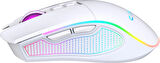 Crossfire Air V1 10000 Dpi Pixart PMW3325 Sensör Yazılımlı BT5.1 RGB Kablosuz Gaming Mouse - Beyaz