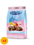 Macaron Karışık Aroma Kremalı Dikey 500 gr X 2 Poşet