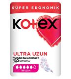 Kotex Ultra Süper Ekonomik Paket Uzun 18'li x 12 Paket (216 Adet)