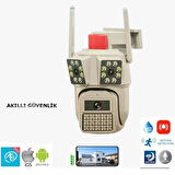 O-KAM-3033 9MP 3 Lens WIFI PTZ Camera