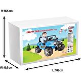 Pilsan Snappy 12V Akülü Araba Mavi 05-239
