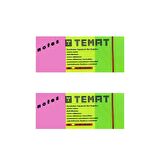 Temat 3x50x40 mm Not Kağıdı Karışık Renk 2'Lİ