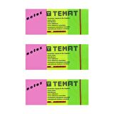 Temat 3x50x40 mm Not Kağıdı Karışık Renk 3'LÜ