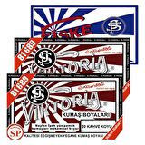Viktoria Kumaş Boyası Koyu Kahve 2Pk+Fiske Sabitleme 1Pk