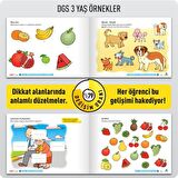  Dikkati Güçlendirme Seti 3 Yaş + Görsel Dikkat Testi